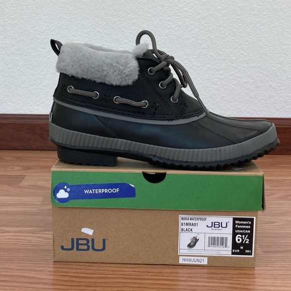 JBU Shoes Jbu By Jambu Maria Waterproof Duck Boots Size 65 Black